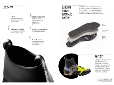 Winter shoes Northwave CELSIUS XC ARCTIC GTX yel fluo/refl 42,5