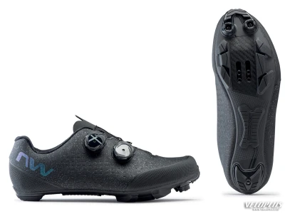 MTB bike shoes NORTHWAVE REBEL 3 BLACK/IRIDESCENT 41