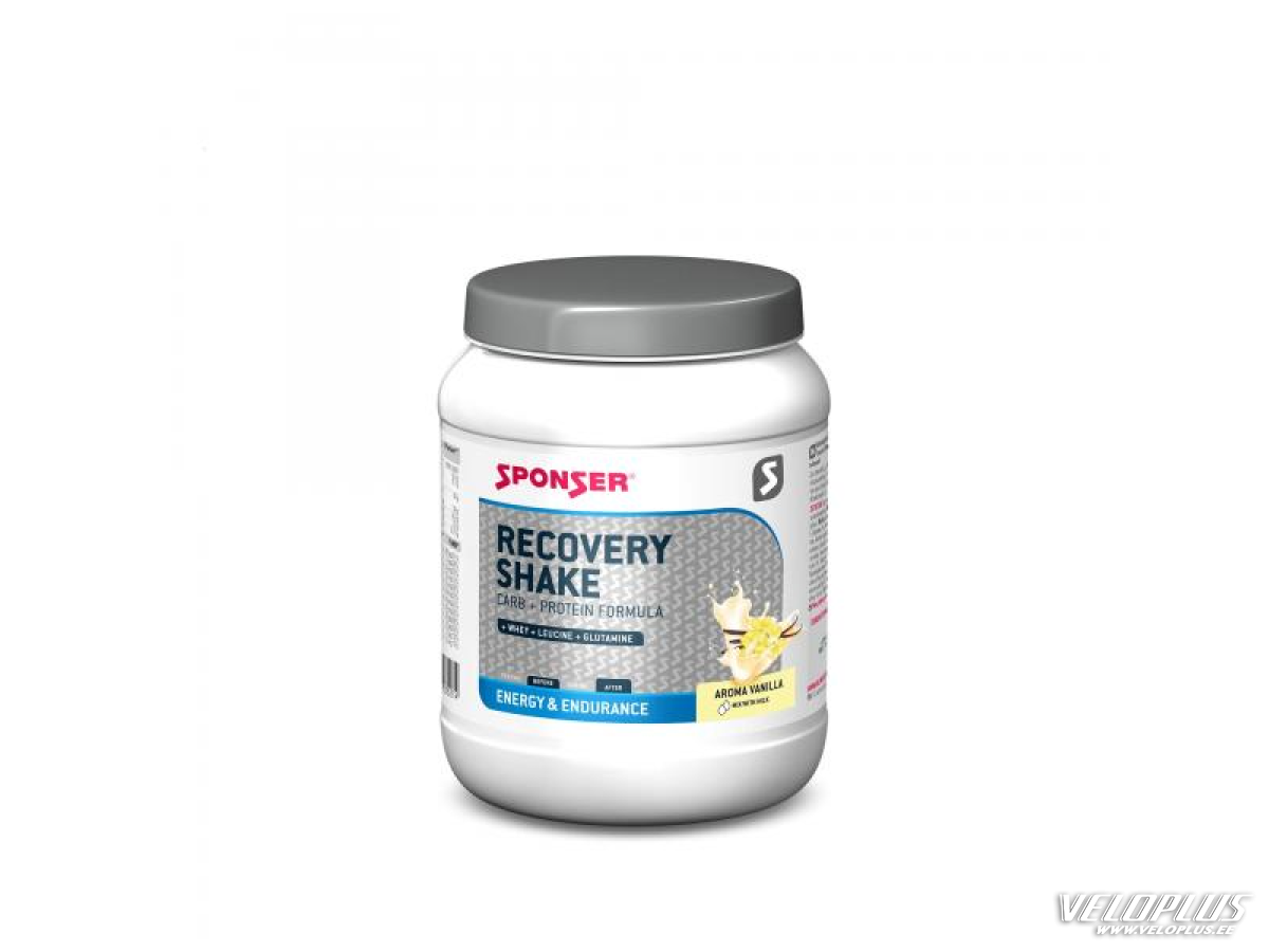 Sponser Recovery Shake 900g vanilla