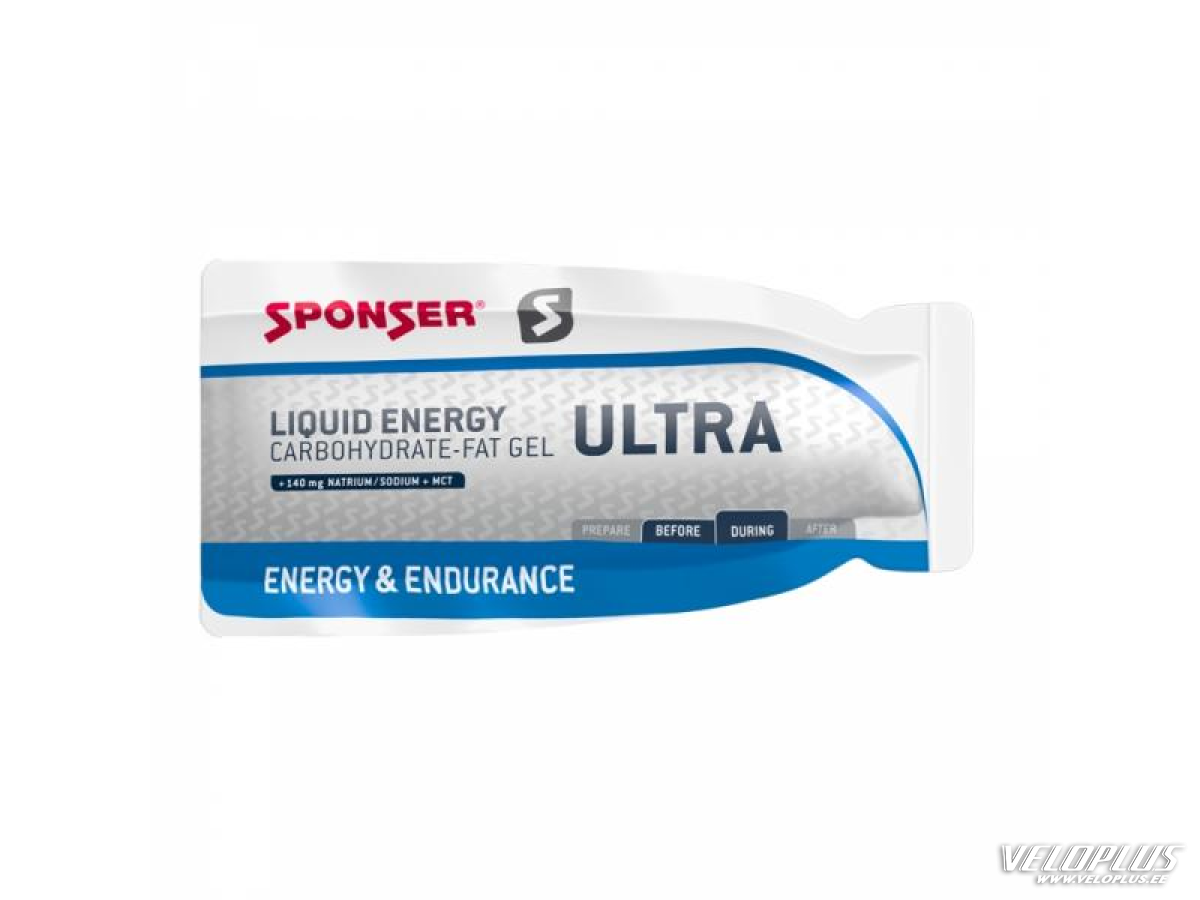 Energygel Sponser Liquid Energy Ultra 25g coconut-macadamia