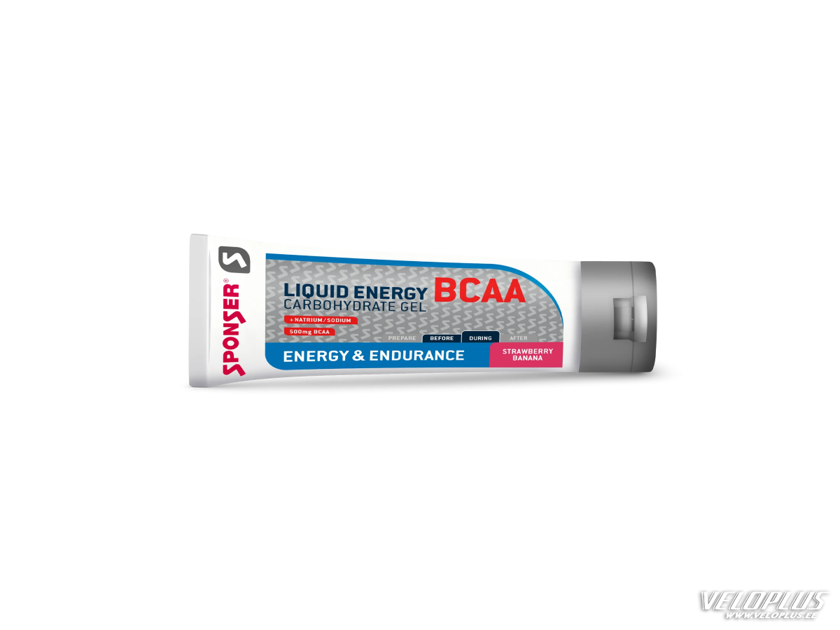 Enerģijas želeja Sponser Liquid Energy proteīns BCAA 70g