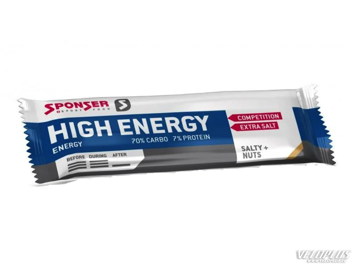 Energy Bar Sponser 45g Salty+Nuts