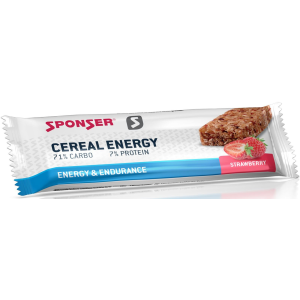 Energiabatoon Sponser Cereal Energy 40g, maasikas