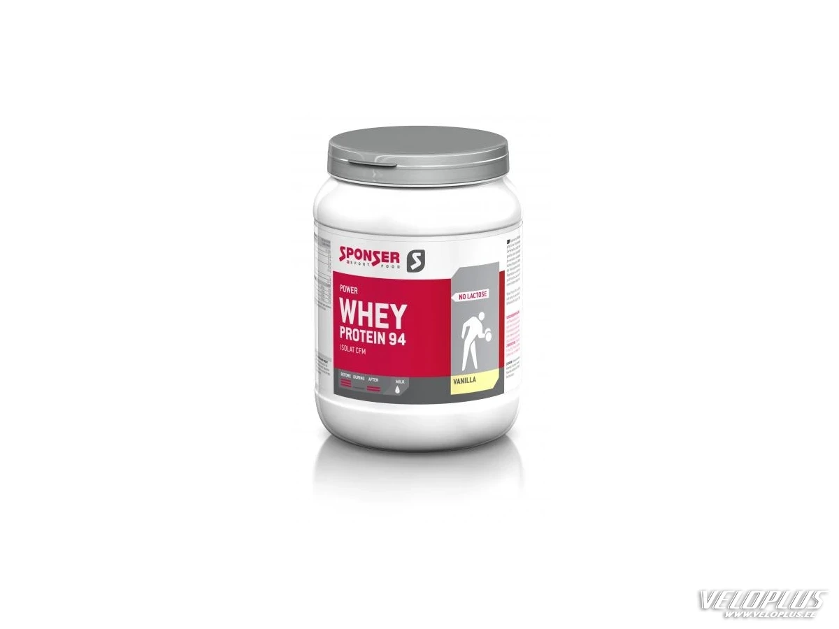 Sponser Whey protein 94, 425g. Vanilla-strawberry-chocolate