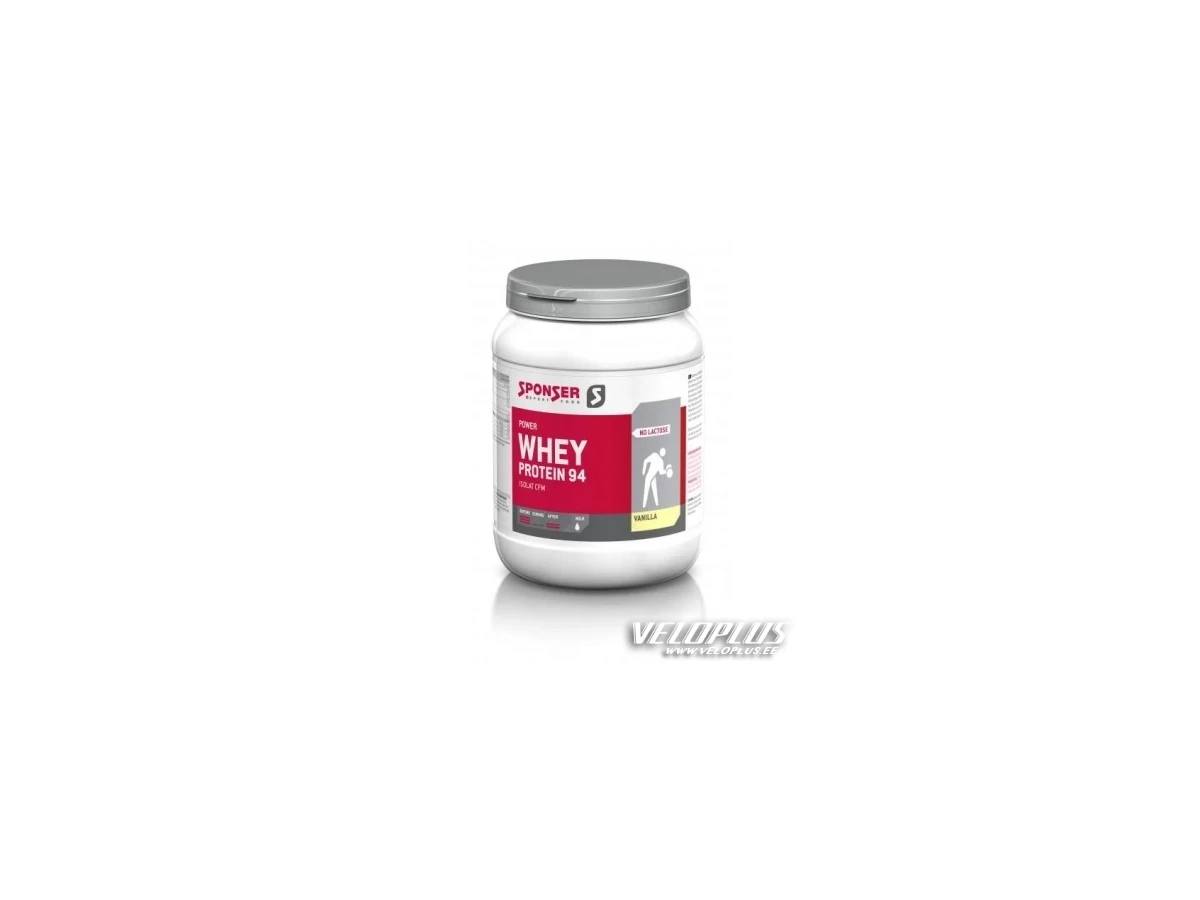 Sponser Whey protein 94, 425g. Vanilla-strawberry-chocolate