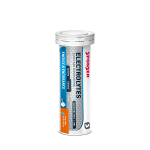 Sporta dzēriena tabletes Sponser Electrolytes 10x4,5g augļi