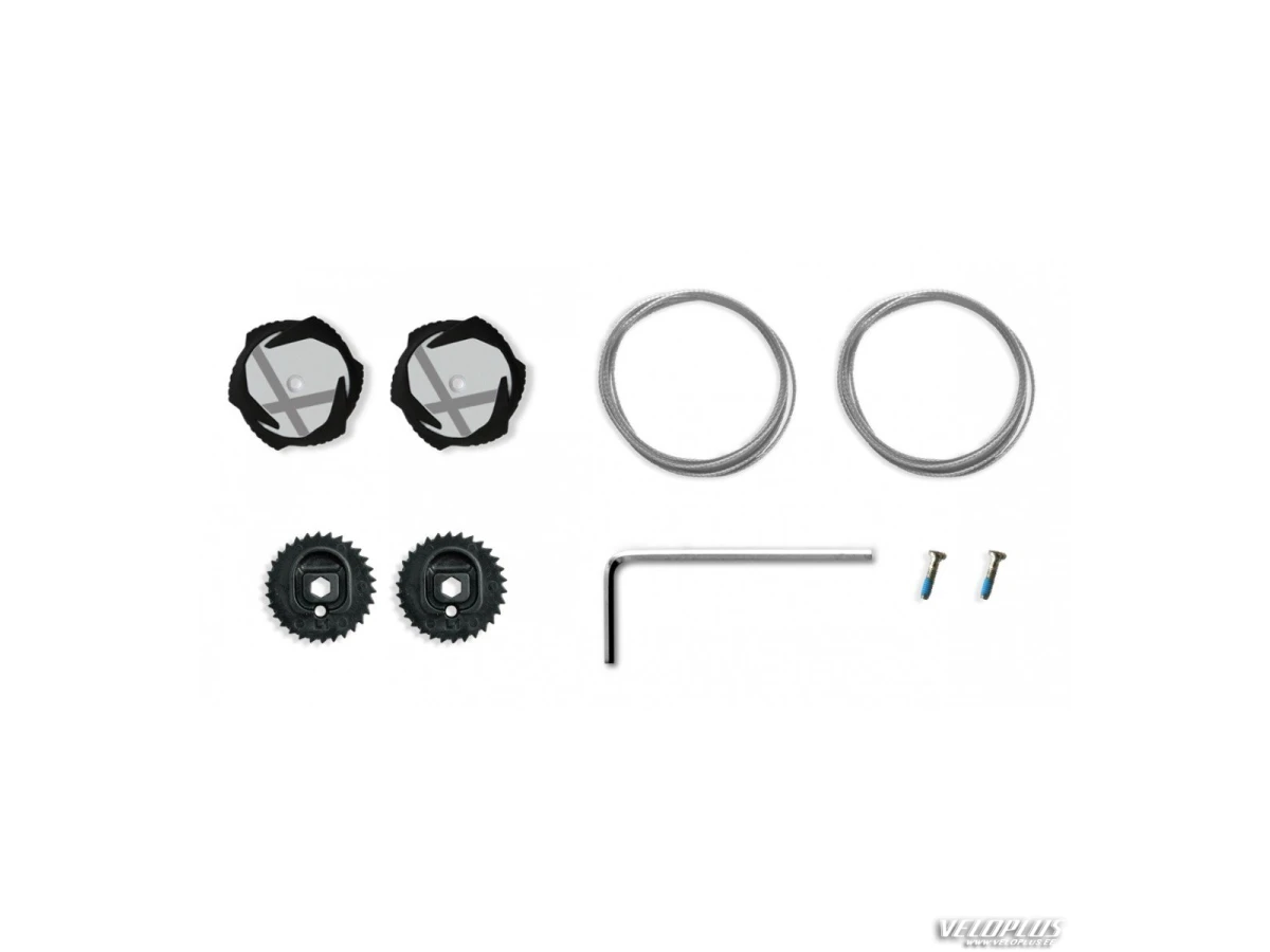 Northwave SLW2-3 XDIAL SYSTEM KIT WHITE/BLACK (pair)