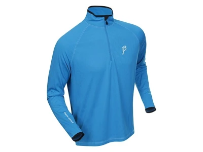 Shirt Bjorn Daehlie Gate half zip blue men XL