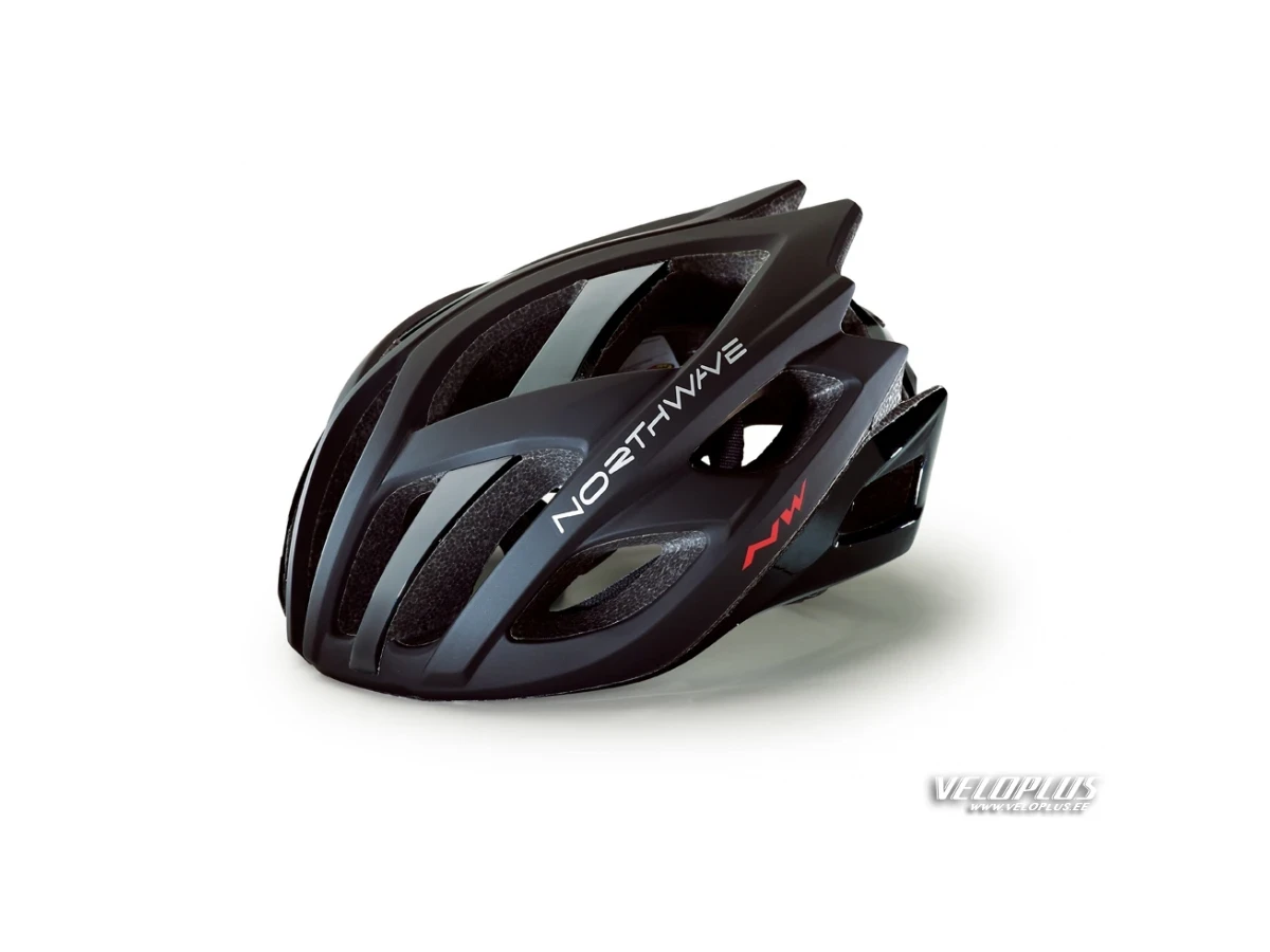 Road Helmet Northwave SPEEDSTER BLACK/WHITE/RED SM