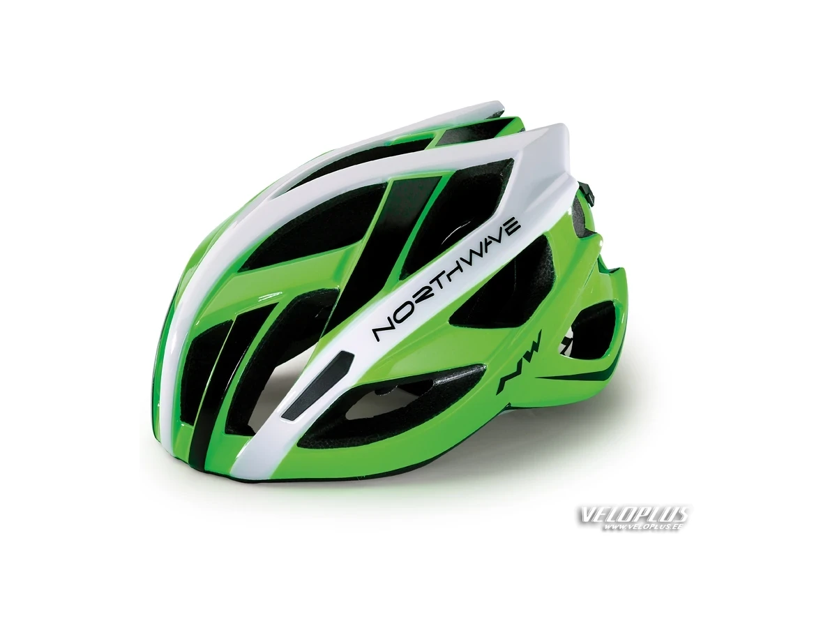 Road Helmet Northwave AIRCROSSER GREEN/WHITE/BLACK LXL