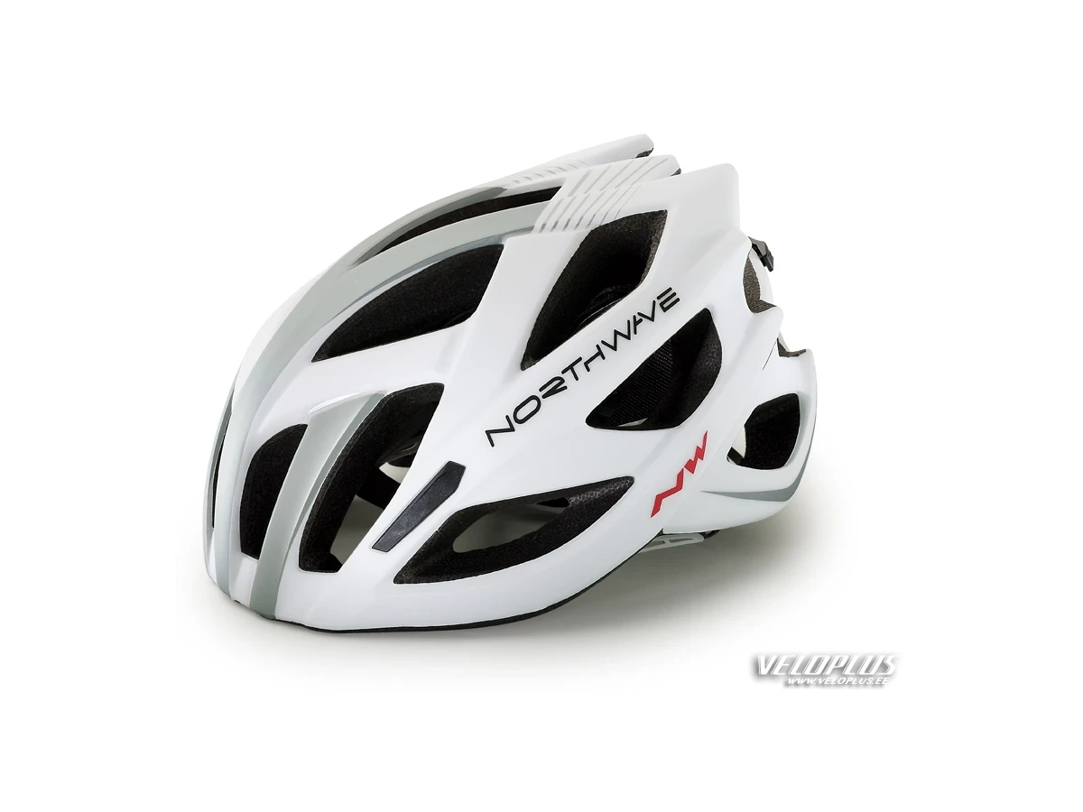 Road Helmet Northwave AIRCROSSER WHITE/SILVER/BLACK SM