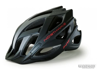 MTB Helmet Northwave SCOUT MATT BLACK/BLACK/RED SM