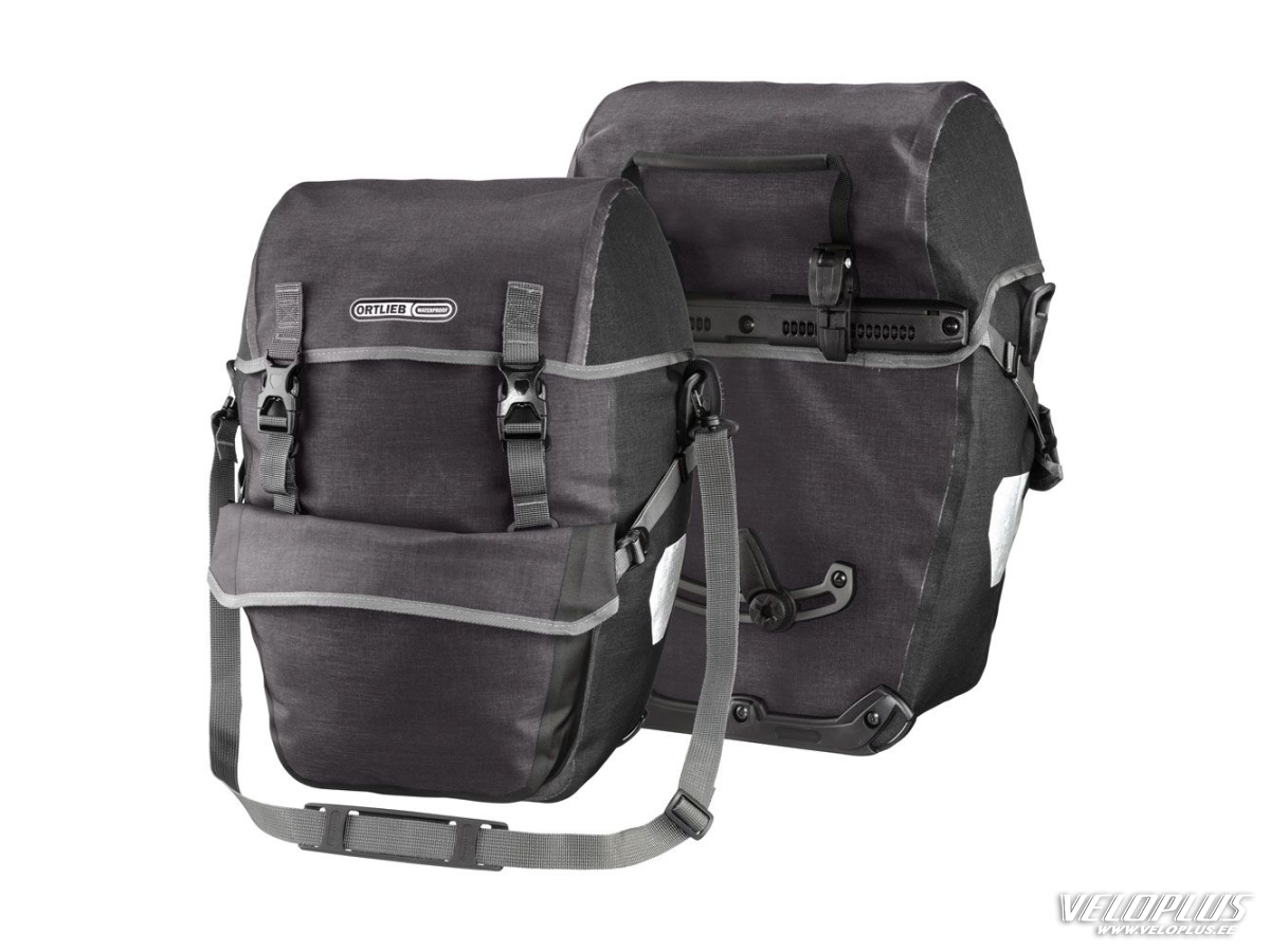 Tagapakiraamikott Ortlieb Bike-Packer Plus 2x21L tumehall must F2704 (paar)