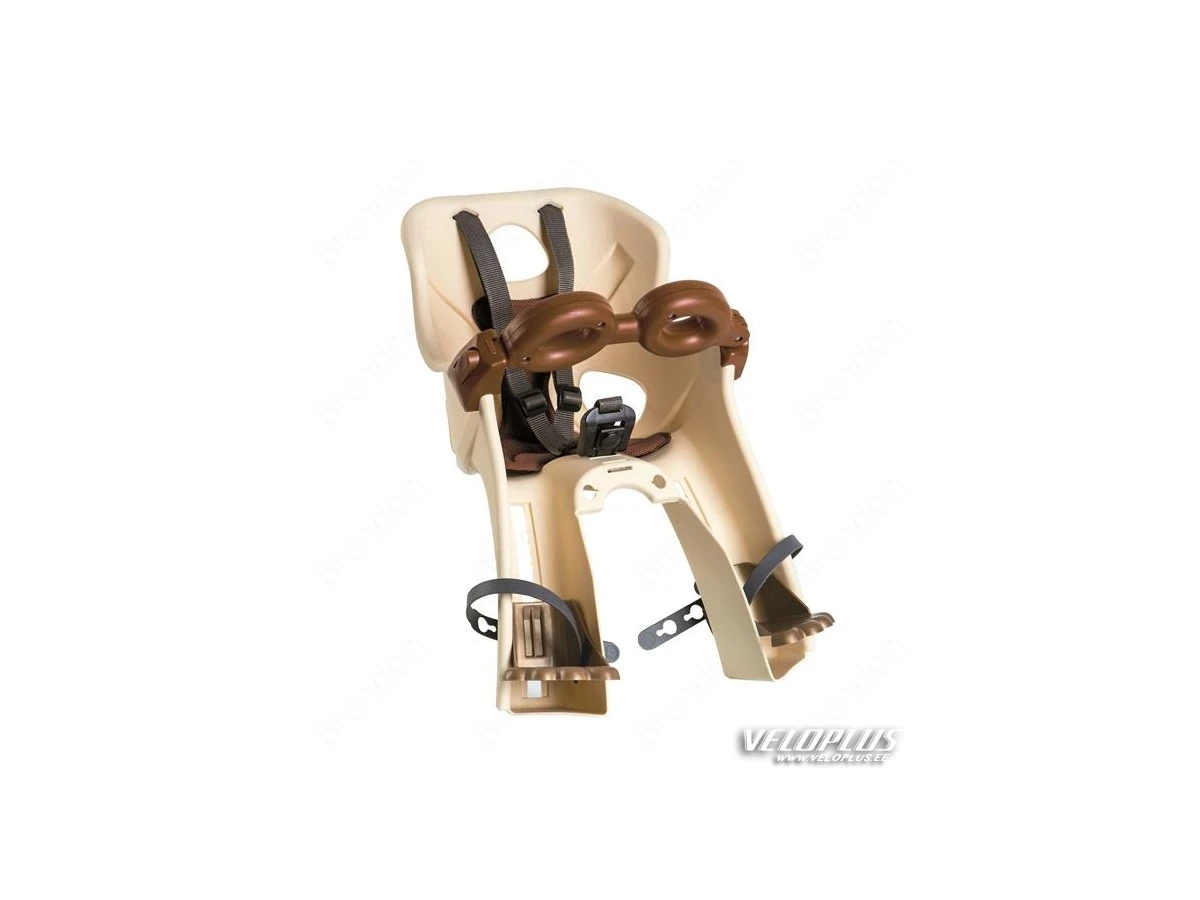 Child seat Bellelli FRECCIA B-FIX vintage beige/brown (front)