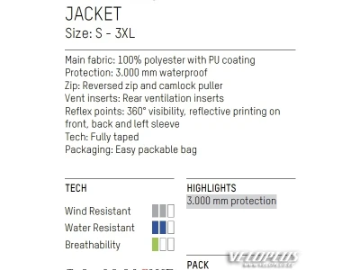 Tuule- ja vihmajakk Northwave Breeze Pro Rainshield Plus helendavkollane L