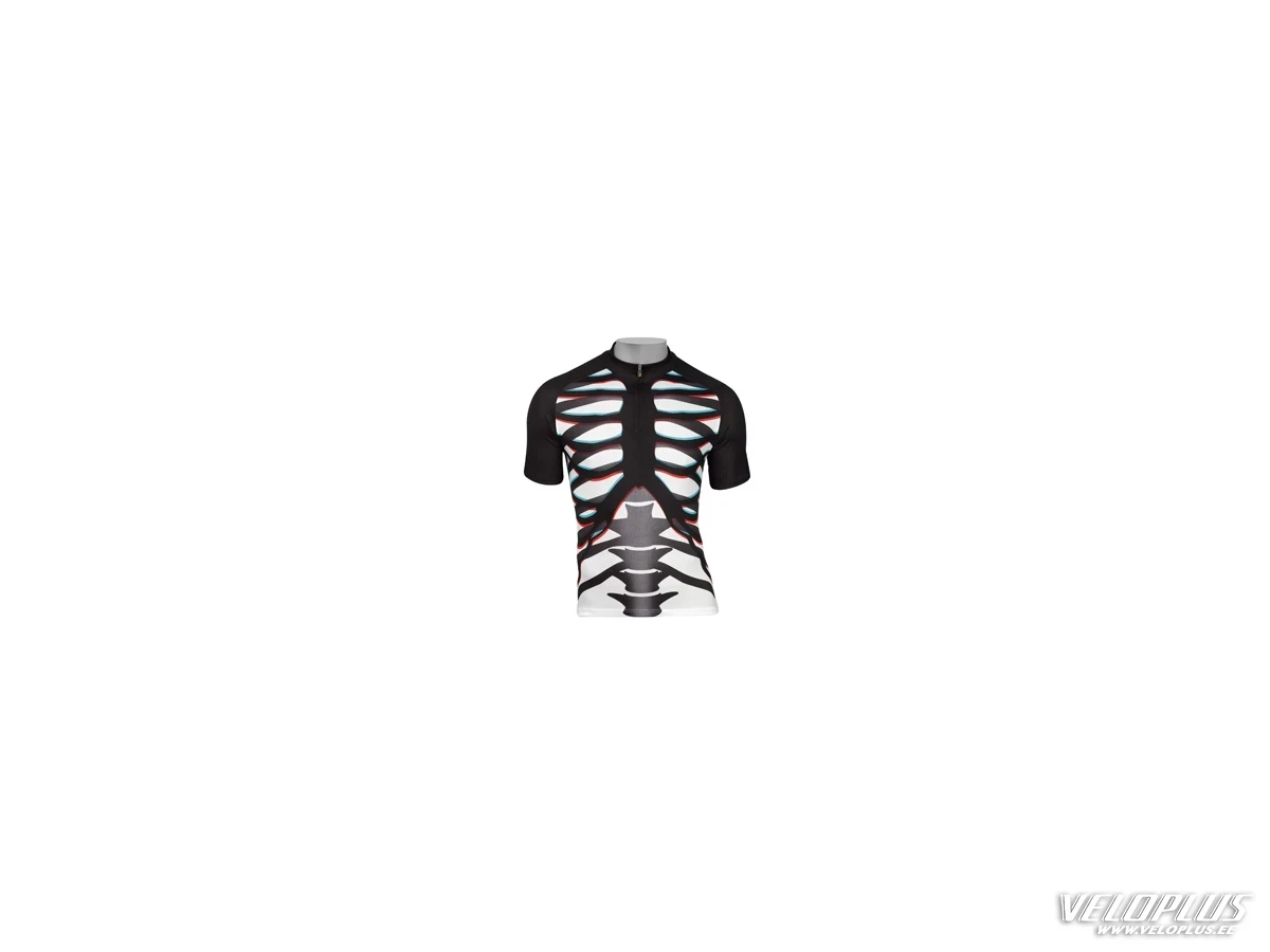 Jersey Northwave Skeleton 3D white/black/red XL