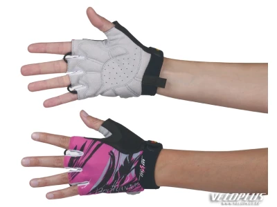 Naiste kindad Northwave CRYSTAL GLOVES punakaslilla/must M (8)