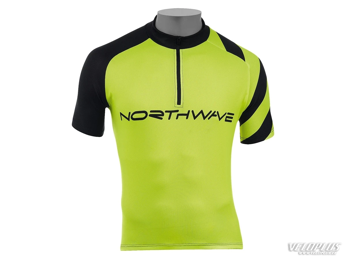 короткий Джерси Northwave Share The Road желтый флуоресцентный  2XL