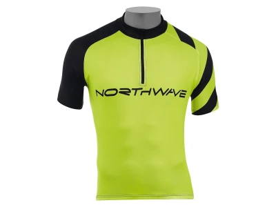 короткий Джерси Northwave Share The Road желтый флуоресцентный  2XL