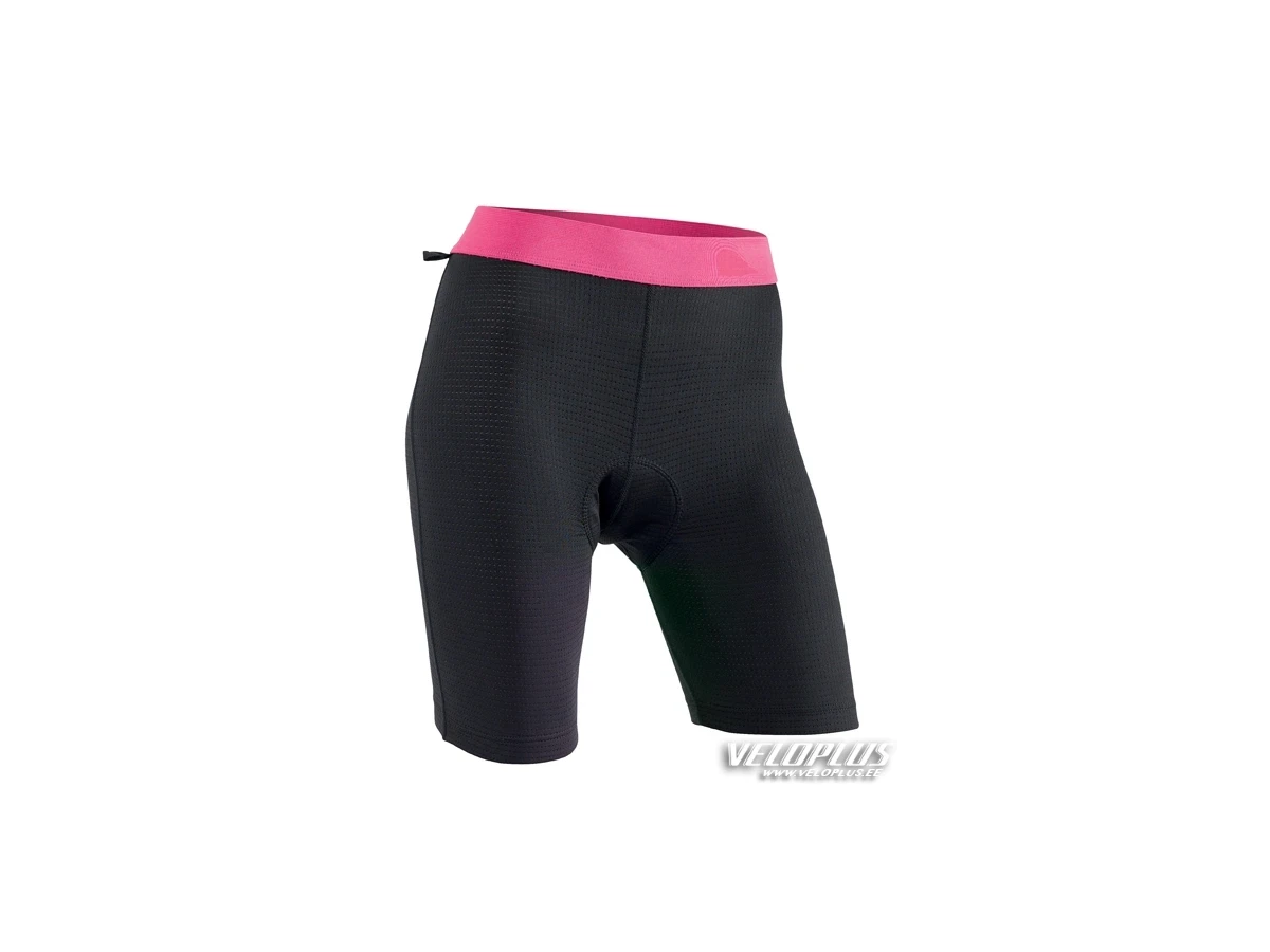 Naiste pehmendusega sisepüksid Northwave X-ROUND INNER SHORT must/fuksia S