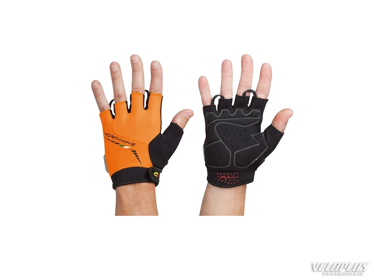 Lühikesed kindad Northwave Force oranž fluo XL