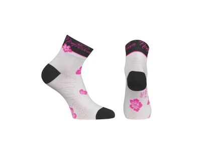Sokid Northwave Diva naiste valge-must-roosa fluo M