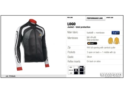 Northwave LOGO JACKET BLACK 3XL