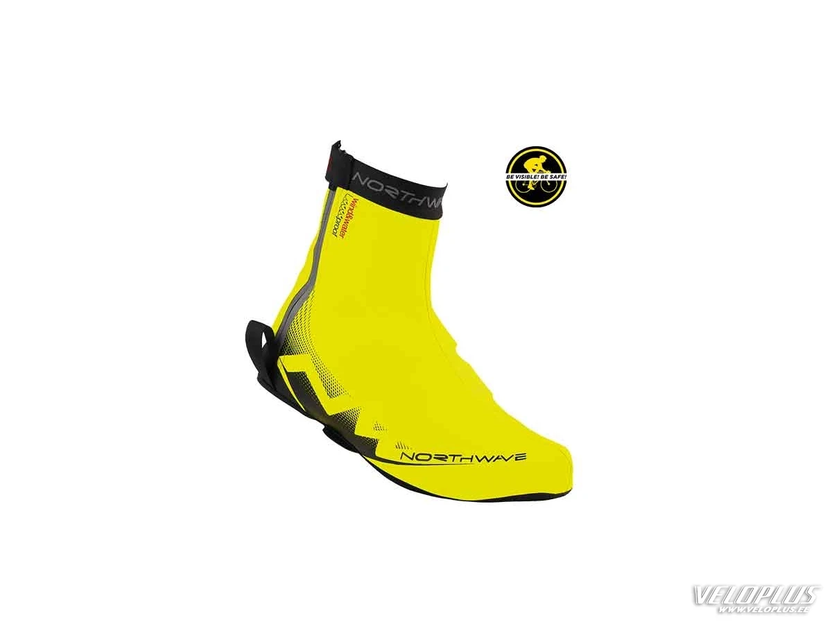 Kingakatted Northwave H2O kollane fluo XL (44-46)