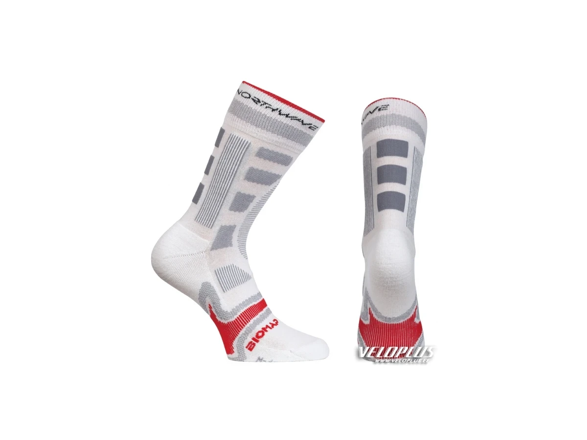 Northwave EVOLUTION WINTER SOCKS WHITE/RED M