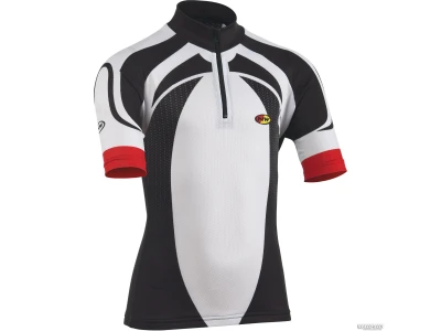 Northwave LOGO JERSEY SHORT SLEEVES BLACK-WHITE-RED M