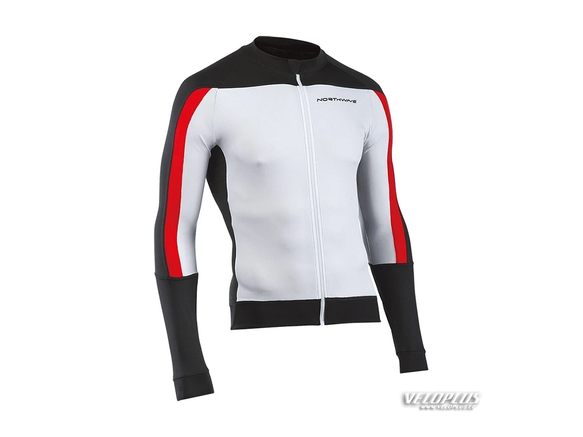 Northwave SONIC JERSEY L/S WHITE-BLACK S