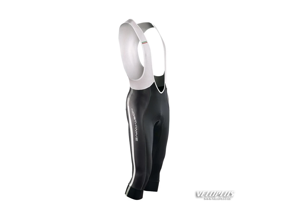 Northwave SONIC BIBKNICKERS BLACK-WHITE 4XL