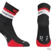 Northwave LOGO SOCKS BLACK-RED L thumbnail 1