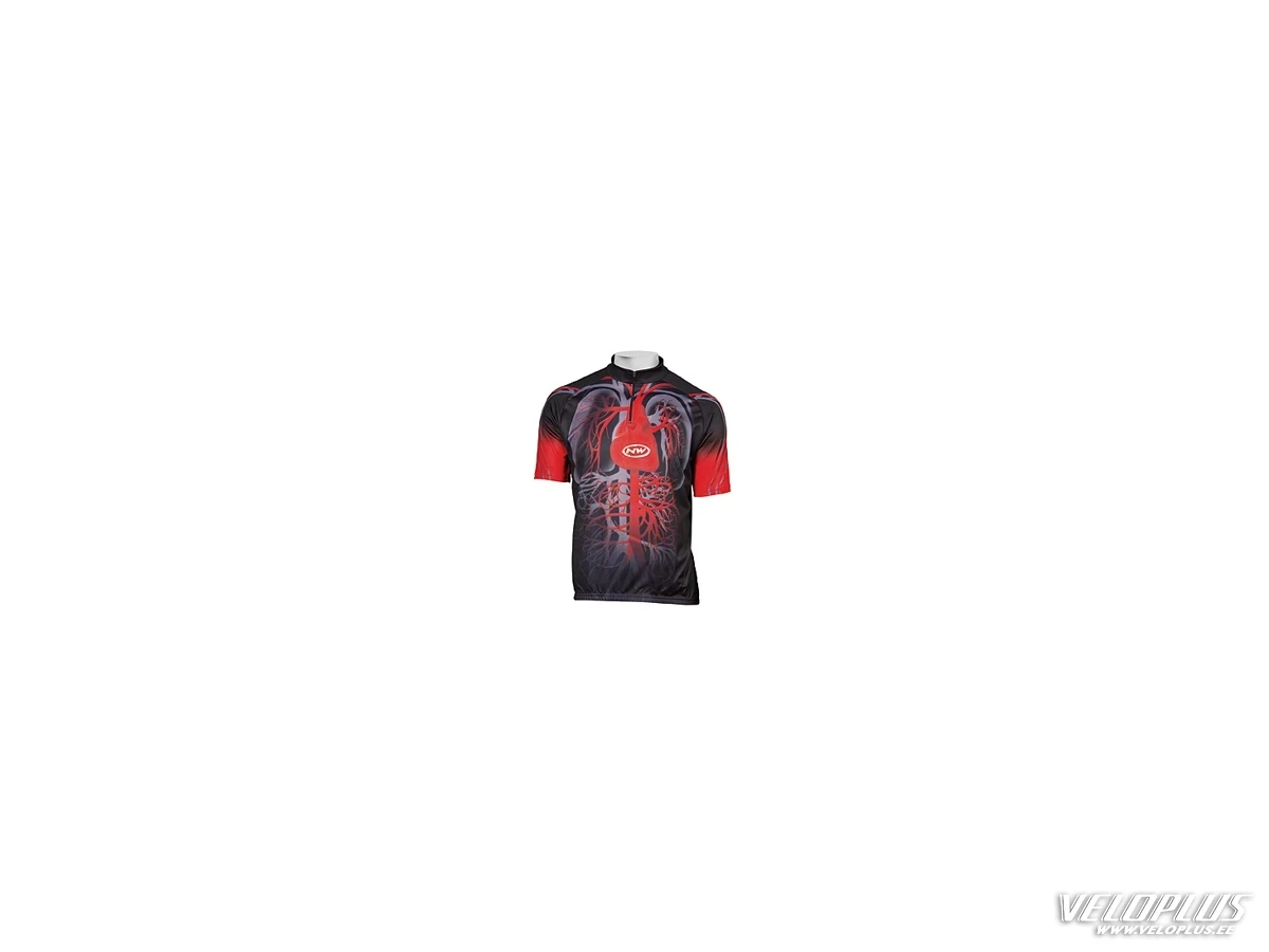 Short jersey Northwave Heart black-red  L