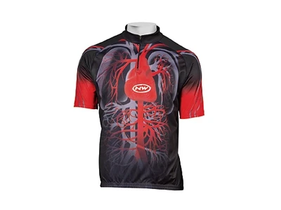 Short jersey Northwave Heart black-red  XL