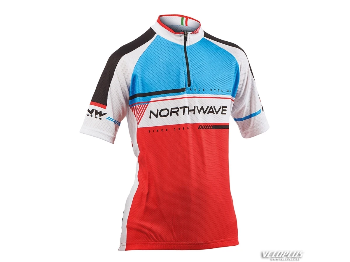 Laste särk Northwave LOGO KID2.0 JERSEY S/S punane 10