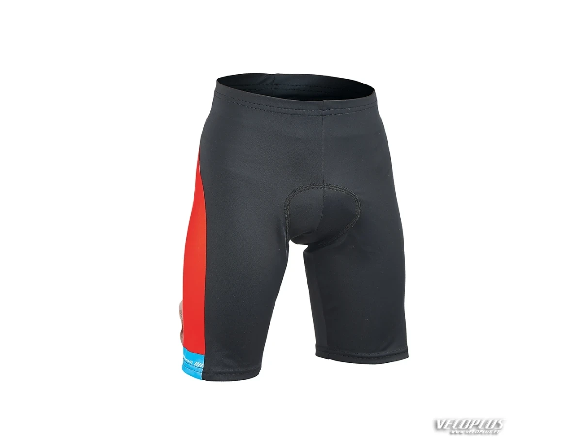 Laste lühikesed püksid Northwave LOGO KID 2.0 SHORTS must/punane 12