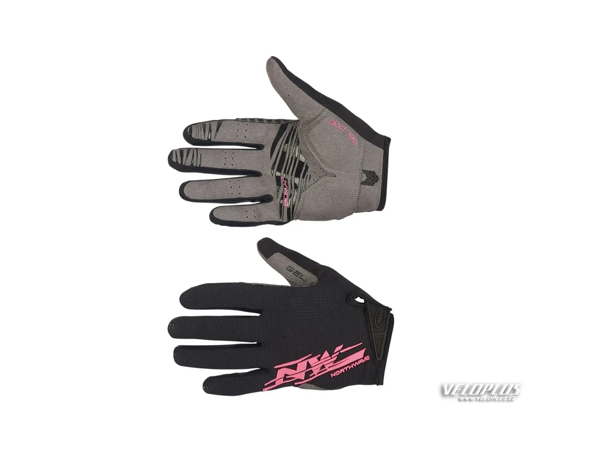 Naiste pikad kindad Northwave MTB AIR WOMAN FULL GLOVES must/fuksia L (7)