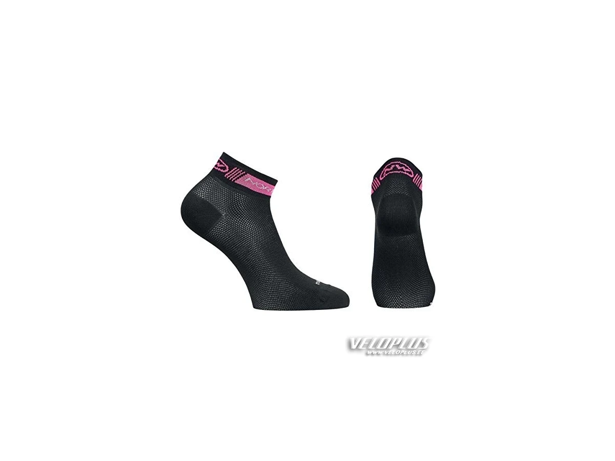 Naiste sokid NORTHWAVE PEARL mustad-fuksia M (37-39)