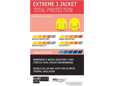 Northwave EXTREME 3 JACKET TOTAL PROTECTION black/grey L