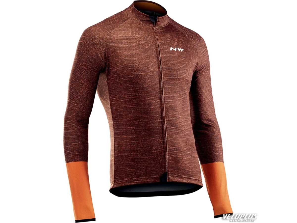 Long sleeve jersey NORTHWAVE BLADE 3 dark orange XXL