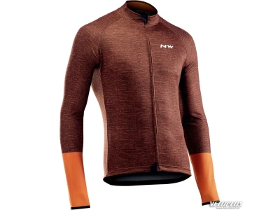 Long sleeve jersey NORTHWAVE BLADE 3 dark orange XXL