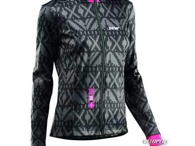 Women jacket Northwave ALLURE TOTAL PROTECTION black/sangria L