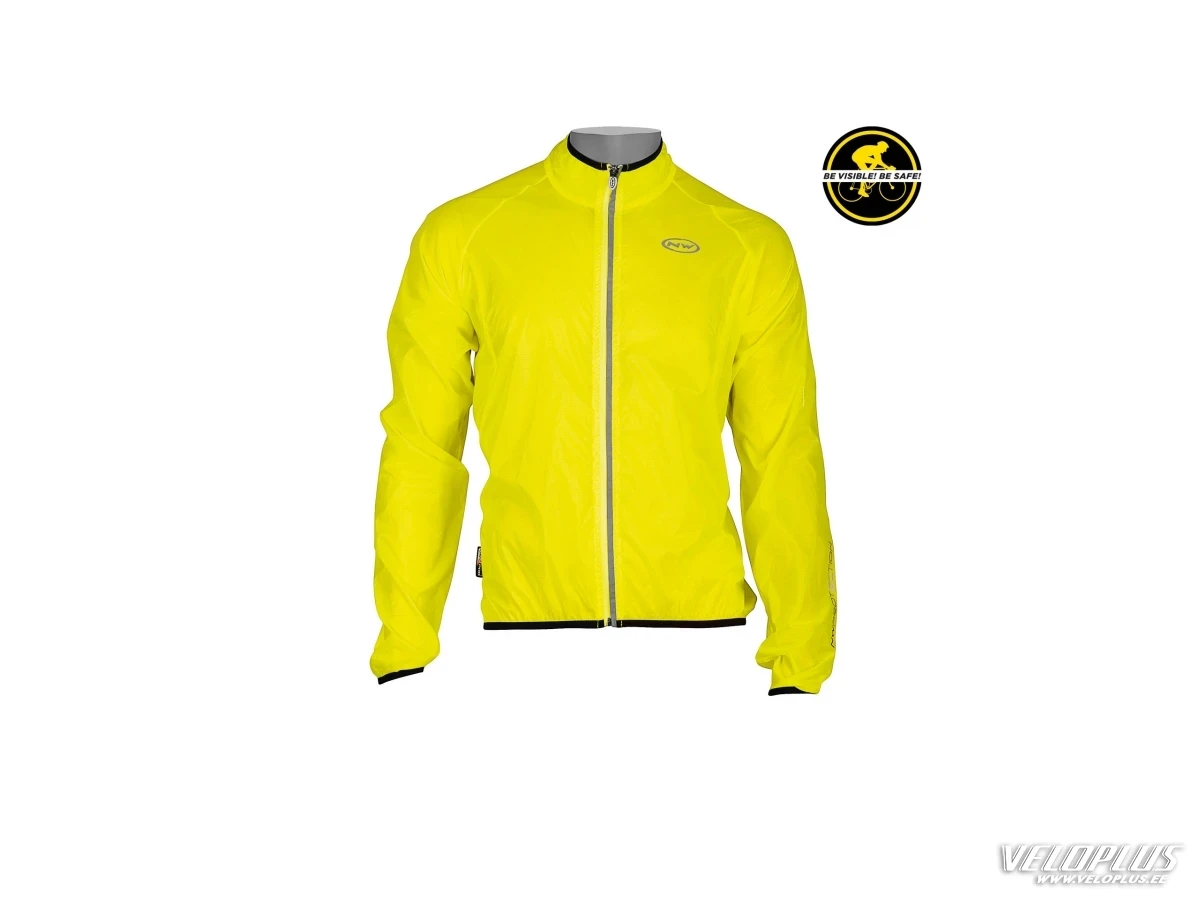 Jacket Northwave Breeze yellow fluo M - Veloplus
