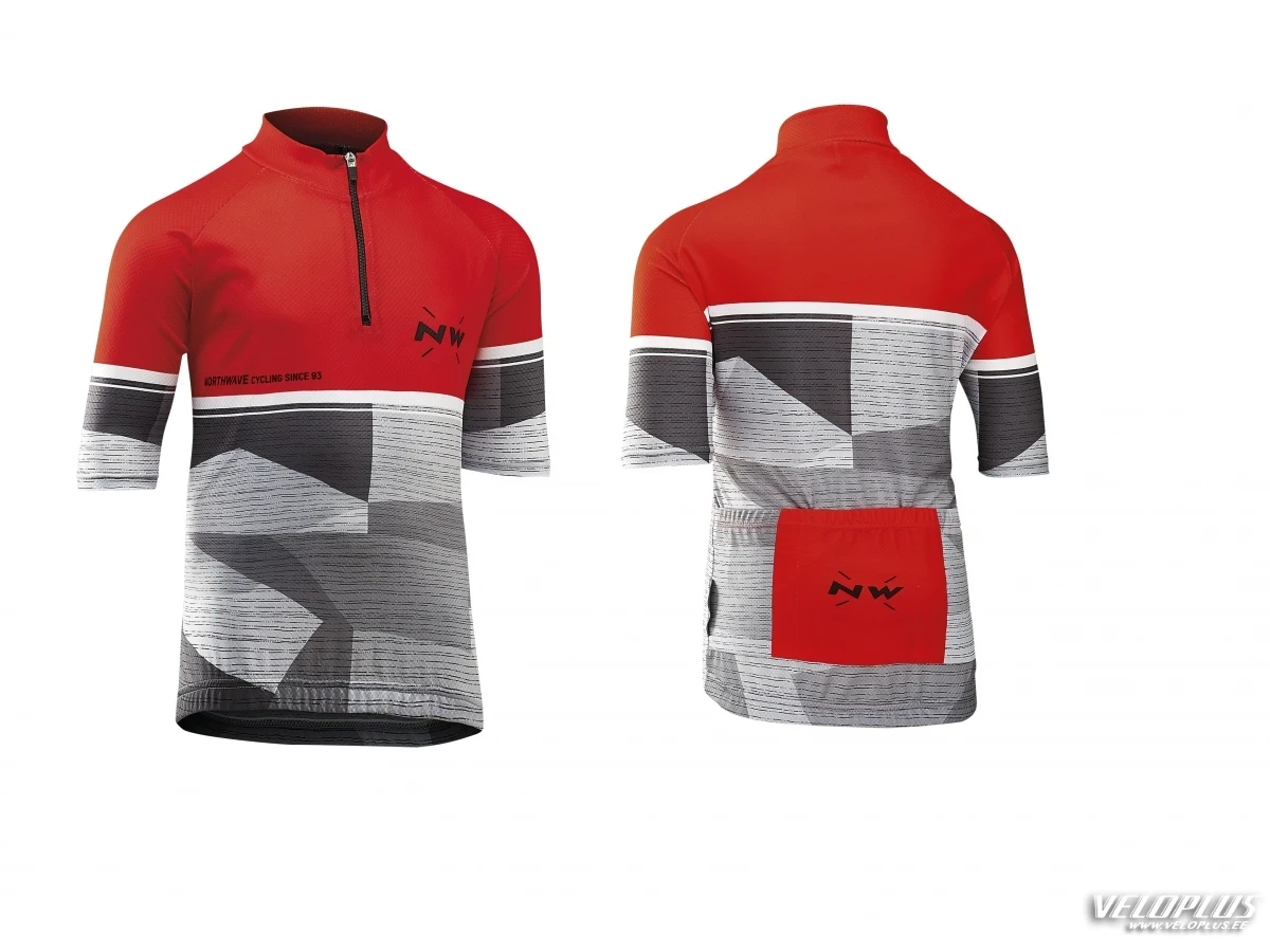 Jersey Northwave ORIGIN JUNIOR 12 red/grey