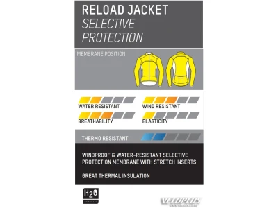 Northwave RELOAD JACKET SELECTIVE PROTECTION black 4XL