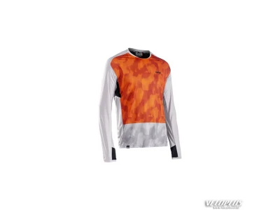 Long sleeve jersey Northwave EDGE XL light grey/orange