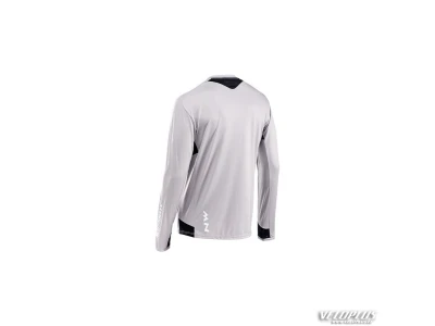 Long sleeve jersey Northwave EDGE XL light grey/orange