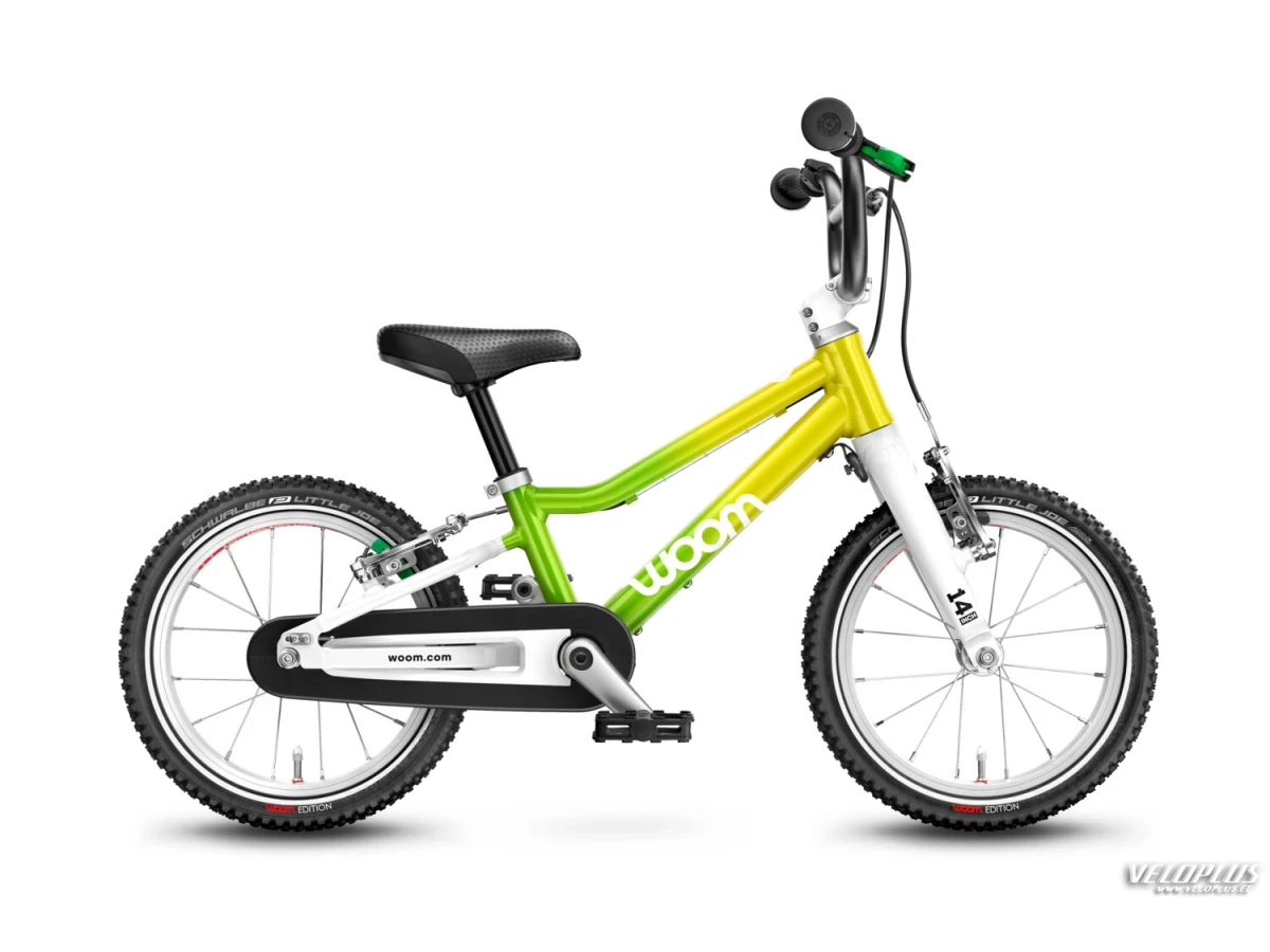 Kids bike WOOM 2 FADE EDITION atomic neon