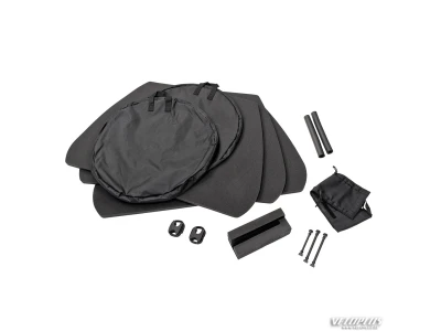 Bike box B&W small black-blue
